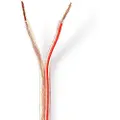 Nedis Cabr2500tr250 Høyttalerkabel 2x 2.5 Mm 25 M