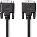 Nedis Dvi-kabel Dvi-d 24+1 Pin Hann Til Hann 1080p Nikkelbelagt Rett Pvc 10 M