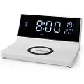 Nedis Alarm clock with wireless charging