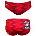 Turbo Red Waves Badetrusser