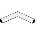 Eglo Corner Profile 1, Modulær profil, Sort, Aluminium, 30 g, 110 mm, 1 stykker
