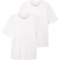 Tom Tailor 1037741 Kortarmet T-skjorte 2 Enheter
