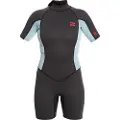 Billabong Launch 2/2 Mm Kort Ermet Neoprendrakt Med Glidelås I Ryggen Til Dame