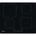 Indesit IS 83Q60 NE - Induksjonskomfyrtopp - 4 plater - Nisje - bredde: 56 cm - dybde: 48 cm - svart
