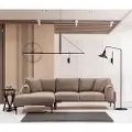 Hannah Home Hanah HomeHjørnesofa Leo LeftBrunSofaerFra Homeroom