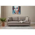 Atelier Del Sofa Hanah HomeSofa 3-seter BellaBeige3-seters sofaerFra Homeroom