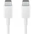 Samsung USB-C / USB-C-kabel EP-DW767JWE - 3A, 1.8m - Bulk - Hvit