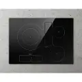 Elica NikolaTesla FIT 3Z BL/A/72 - Induksjonskomfyrtopp - 3 plater - Nisje - bredde: 56 cm - dybde: 49 cm - Klasse A - svart med downdraft exhaust (extraction)