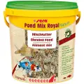 Sera Pond Mix Royal, Damfisk, Tørr fiskemat, Mix, Vitamin A, Vitamin B1, Vitamin B2, Vitamin C, Vitamin D3, Vitamin E, Stor, Medium, Liten (fingerbøl), 32,5%