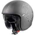 Premier Helmets Vintage Evo Star Carbon åpen Hjelm