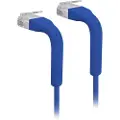 Ubiquiti UniFi - Koblingskabel - RJ-45 (hann) til RJ-45 (hann) - 1 m - 3 mm - CAT 6 - med støvel - blå