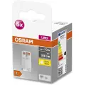 Osram 4058075758001 LED (RGB)-lampe EEK F (A - G) G4 0,9 W = 10 W Varmhvid (Ø x H) 12 mm x 12 mm 5 stk.