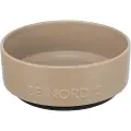 Trixie BE NORDIC bowl, ceramic/rubber, 1.2 l/ø 18 cm, taupe