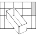 Raaco Insert 55 A9-2, Polypropylen (PP), Gjennomsiktig, 39 mm, 109 mm, 47 mm, 25 g