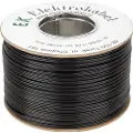 Elektrokabel Høyttalerkabel SMYp 2 x 0,35 mm sort 200 m
