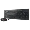 Lenovo Essential Wireless Combo - Tastatur- og mussett - trådløs - 2.4 GHz - Nordisk
