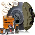 FOLIATEC Bremsekaliberlak combat green pensel