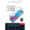 Insmat Exclusive - Skjermbeskyttelse for mobiltelefon - full skjerm - glass - rammefarge svart - for Sony XPERIA 10 V