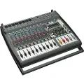 Behringer PMP4000, 20 kanaler, 1050 W, Sort