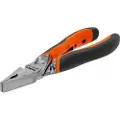 Bahco Forsterket Kombinasjonstang Med Selvåpnende To-komponent Håndtak Og Kromfinish 180 Mm