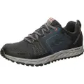 SKECHERS for man. 51591 Escape Plan sneakers brown, blue (46), Leather, Flat, Laces, Casual, Sport, Outdoor, Multisport, Navy
