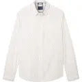 Tom Tailor 1039916 Fitted Printed Stretch Skjorte Med Lange Ermer