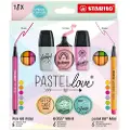 Stabilo Pastellkjærlighet Mini Verden Penn 68/spiss 88/sjef 18 Enheter