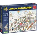 Jumbo Jan Van Haasteren It´s All Going Downhill Puslespill 1000 brikker, Jumbo
