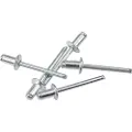 Kwb 407457, Rørformet nagle, Aluminium, Rustfritt stål, Zink, 3,2 mm, 6,5 mm