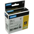 Dymo - Vinyl - hvit - Rull (0,9 cm x 5,5 m) 1 rull(er) merkelapper - for Rhino 4200, 6000, 6000 Hard Case Kit RhinoPRO 5000, 5000 Hard Case Kit