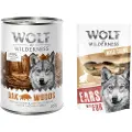 Wolf of Wilderness Økonomipakke Wolf of Wilderness Adult 24 x 400 g – Single Protein - Oak Woods - Villsvin
