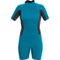 Billabong Launch 2/2 Mm Kort Ermet Neoprendrakt Med Glidelås I Ryggen Til Dame
