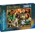 Ravensburger Ringenes Herre Atter En Konge (10217293) Puslespill 2000 Stykker