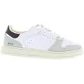 Premiata for man. QUINN Quinn Leather Sneakers white (43), Flat, Laces, Casual