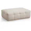 Atelier Del Sofa Hanah HomeKrakk - TahaBeigeFotskamler & pufferFra Homeroom