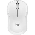 Logitech M240 Silent - Mus - høyre- og venstrehåndet - optisk - 3 knapper - trådløs - Bluetooth - elfenbenshvit