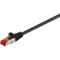 Microconnect Modular Straight - Nettverkskabel - RJ-45 (hann) til RJ-45 (hann) - 10 m - FTP - CAT 6 - svart