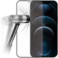 Mtp Products iPhone 12 Pro Max 9D Full Dekning Beskyttelsesglass - Svart Kant