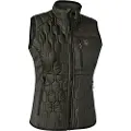 Deerhunter Lady Mossdale Quilted Waistcoat Forest Green 46