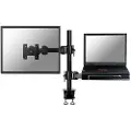 NeoMounts FPMA-D960NOTEBOOK - Monteringssett - full bevegelse - for LCD-skjerm / notebook - svart - skjermstørrelse: 10-27 - klemmemonterbar, skrivebordsmonterbar