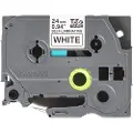 Brother TZe-SL251 - Selv-adhesiv - svart på hvitt - Rull (2,4 cm x 8 m) 1 kassett(er) laminert teip - for P-Touch PT-D800W, PT-E550WSP, PT-E550WVP, PT-P900W, PT-P950NW