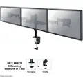 NeoMounts NM-D135D3 - Monteringssett - full bevegelse - for 3 LCD-skjermer - svart - skjermstørrelse: 10-27 - klemmemonterbar, malje, skrivebordsmonterbar