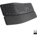 Logitech Ergo K860 Trådløst Tastatur Engelsk