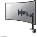 NeoMounts FPMA-D960PLUS - Monteringssett - full bevegelse - for LCD-skjerm - stål - svart - skjermstørrelse: 10-49 - klemmemonterbar, skrivebordsmonterbar