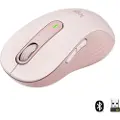 Logitech Signature M650 Large Wireless Rose - Mus - Optisk - 5 - Rosa