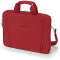 Dicota Eco Slim Case BASE - Notebookbæreveske - 13 - 14.1 - rød