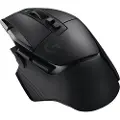 Logitech G502 X Lightspeed - Mus - optisk - 13 knapper (LIGHTFORCE-brytere) - Trådløs (USB) - Hero 25K-sensor - Logitech LIGHTSPEED-mottaker - Svart