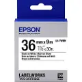 Epson Lk-7wbn-båndmerker 36 Mm
