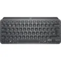 Logitech MX Keys Mini Minimalist Wireless Illuminated Keyboard - Graphite - US - Tastatur - Engelsk (USA) - Svart
