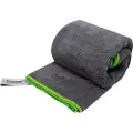 Travelsafe Reisehåndkle Terry/Mikrofiber L, grå/grønn